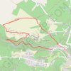 Trace GPS Malleval - ruisseau de l'Epervier et sentier compostel, itinéraire, parcours