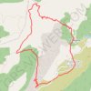 Trace GPS Cirque de la Séranne, itinéraire, parcours