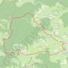 Trace GPS Le circuit du bocage et de la Montagne de Crozan - Matour, itinéraire, parcours