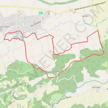 Trace GPS Randonnée du 01/08/2020 à 17:46, itinéraire, parcours