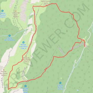 Trace GPS Trail de la Grande Sure, itinéraire, parcours