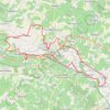 Trace GPS Jarnac 50km, itinéraire, parcours