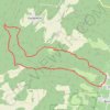 Trace GPS Rando Fixin - Col Mialle - Col Toppe - Chamerey, itinéraire, parcours