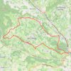 Trace GPS Sympathique ballade dans le beaujolais - Legny, itinéraire, parcours