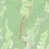 Trace GPS Engins plateau de Sornin, itinéraire, parcours