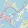 Trace GPS Venise (Visite depuis San Erasmo et Burano), itinéraire, parcours