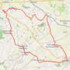 Trace GPS Autour de Roullours, itinéraire, parcours
