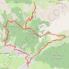 Trace GPS Col de Bramousse par le sentier des Aiguillettes, itinéraire, parcours