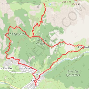 Trace GPS Col de Bramousse par le sentier des Aiguillettes, itinéraire, parcours