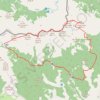 Trace GPS Crêtes du Tossa Plana de Lles, itinéraire, parcours