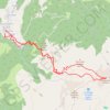 Trace GPS Mont Jovet, itinéraire, parcours