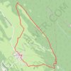 Trace GPS Mont Pela et crête d'Innimond, itinéraire, parcours