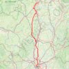 Trace GPS Route from Plac, itinéraire, parcours