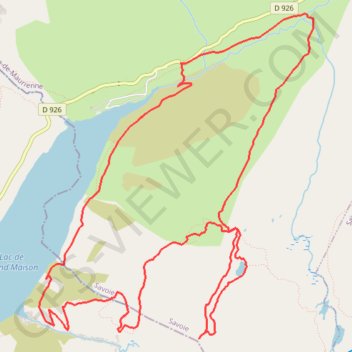 Trace GPS Croix de Picheu, itinéraire, parcours