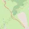 Trace GPS Tête de Bossetan - Les Terres Maudites, itinéraire, parcours