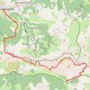 Trace GPS Route from Bayasse to Barcelonnette, itinéraire, parcours