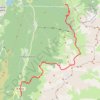 Trace GPS Belledonne Trail J3, itinéraire, parcours