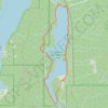 Trace GPS Buntzen Lake Loop, itinéraire, parcours