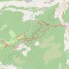 Trace GPS La Roquebrussanne/Mazaugues 16 juin 2021 14:00:14, itinéraire, parcours