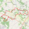 Trace GPS Entre Montendre et Pouillac - 5309 - UtagawaVTT.com, itinéraire, parcours