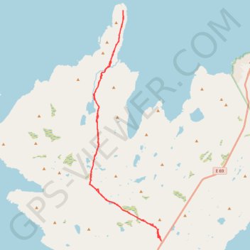Trace GPS 1aZwF, itinéraire, parcours