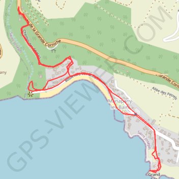 Trace GPS Piton de la Fournaise - Saint-Joseph - Manapany-les-Bains, itinéraire, parcours