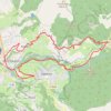 Trace GPS Montdauphin, Gros, Maison du Roi, Guillestre, itinéraire, parcours