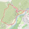 Trace GPS Balazuc -Vieil Audon, itinéraire, parcours
