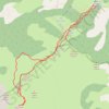 Trace GPS Traversée Pommier - Giarons - Cluots de Roubion, itinéraire, parcours