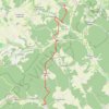 Trace GPS Grancey-le-Château - Tarsul, itinéraire, parcours