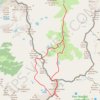 Trace GPS Pic de Médécourbe - pic de Coma Pedrosa depuis les orris du Carla, itinéraire, parcours