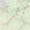 Trace GPS SDB-Moerzeke 46K, itinéraire, parcours