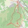Trace GPS Le plateau d'Orgon, itinéraire, parcours