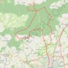 Trace GPS Tournée des carrefours de la forêt d'Écouves, itinéraire, parcours
