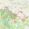 Trace GPS Saint-Sever Calvados, itinéraire, parcours