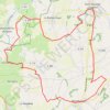 Trace GPS Circuit Saint Sauveur Lendelin (Manche), itinéraire, parcours