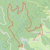 Trace GPS Bresse-Faugères, itinéraire, parcours