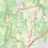 Trace GPS Le circuit des crêtes de Salornay - Hurigny, itinéraire, parcours