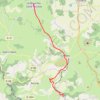 Trace GPS GR 70 Le Bouchet Saint Nicolas - Langognes, itinéraire, parcours