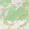 Trace GPS Ravins de la Coutronne et des Infernets - Saint-Zacharie, itinéraire, parcours