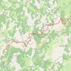 Trace GPS Almières - Sainte Enimie, itinéraire, parcours