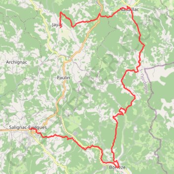 Trace GPS Ronde des Villages, itinéraire, parcours