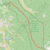 Trace GPS Canalisation Augustave-Aurère, itinéraire, parcours