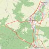 Trace GPS Entre Dannemois et Milly-La-Forêt par le château de Courances, itinéraire, parcours