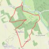Trace GPS Circuit des Rouliers - Villalet, itinéraire, parcours