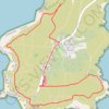 Trace GPS MORGAT Cap de la Chèvre, itinéraire, parcours