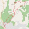 Trace GPS La Roquebrussane, itinéraire, parcours