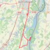 Trace GPS Grande ecluse sur le Rhin, itinéraire, parcours