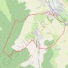 Trace GPS Circuit du Mont Rôti - Monchaux-Soreng, itinéraire, parcours