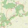 Trace GPS Le Plateau de Mondement - Sézanne, itinéraire, parcours